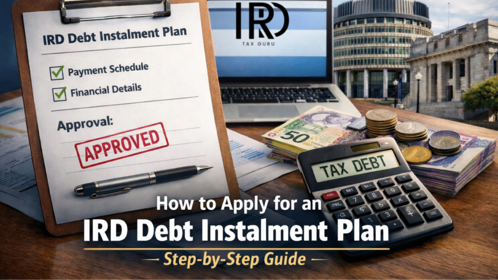 How to apply for an IRD debt instalment plan
