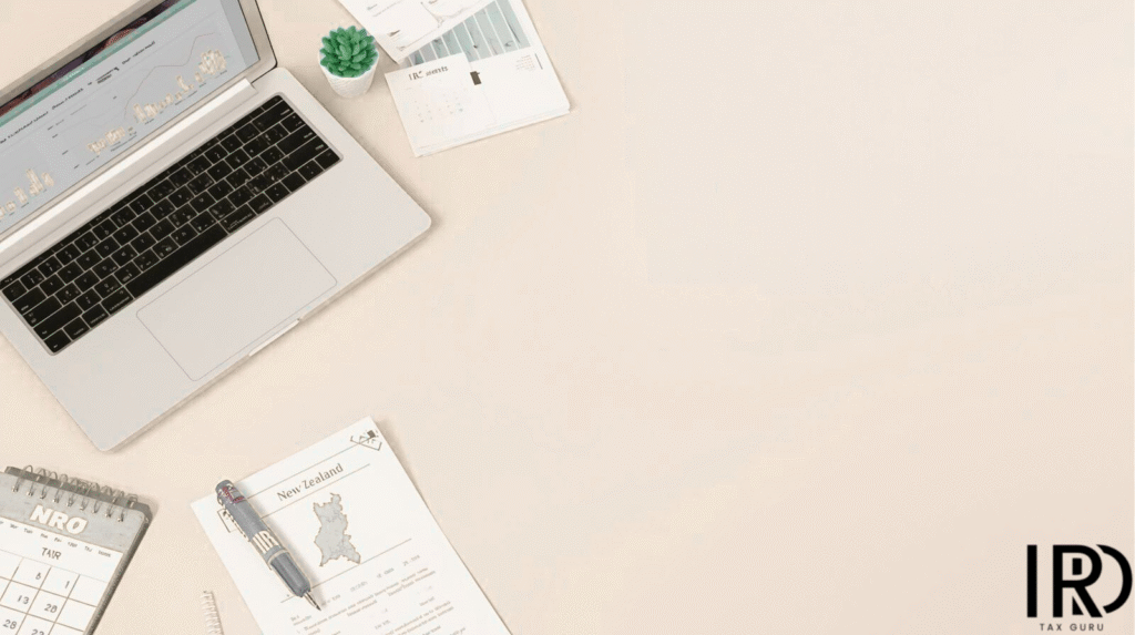 Infographic showing what happens if you ignore IRD tax debt in New Zealand, from reminders to enforcement action