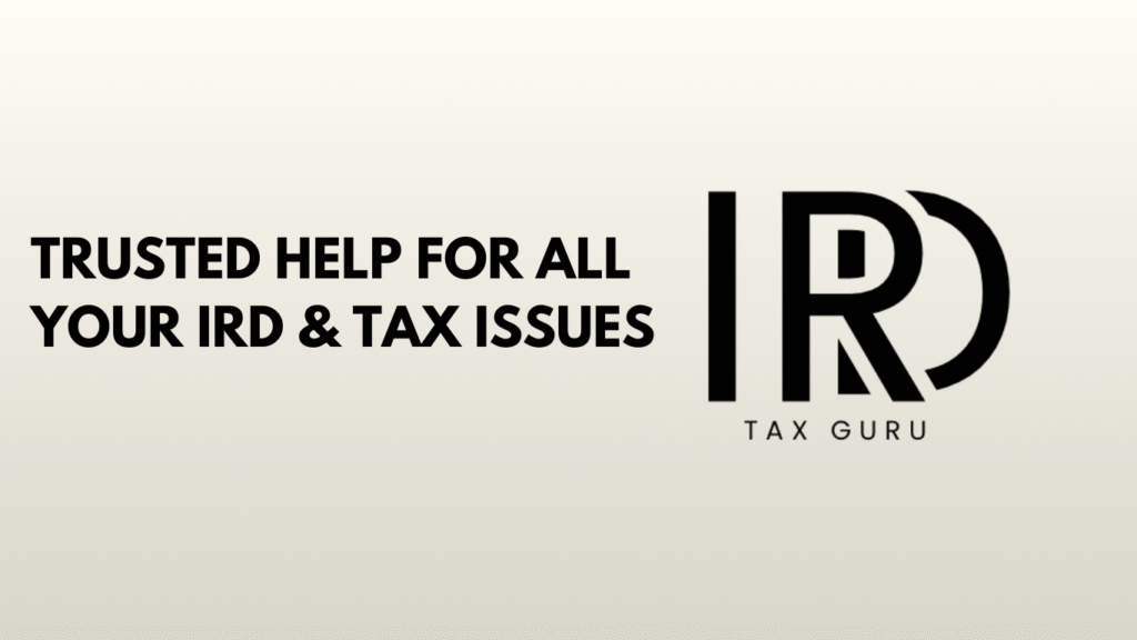 Trusted Help for All Your IRD & Tax Issues