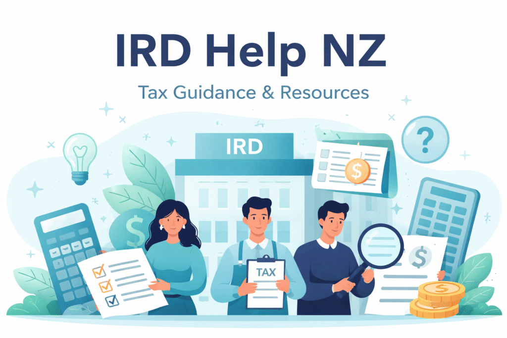 IRD help NZ guide explaining Inland Revenue tax support and payment arrangements