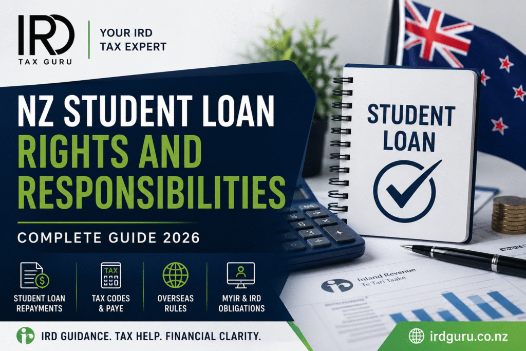 NZ student loan rights and responsibilities IRD guide 2026