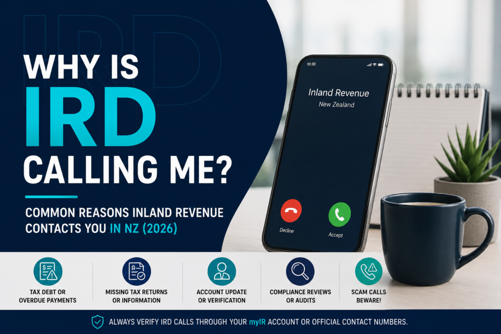 Why Is IRD Calling Me NZ 2026 guide explaining common Inland Revenue contact reasons