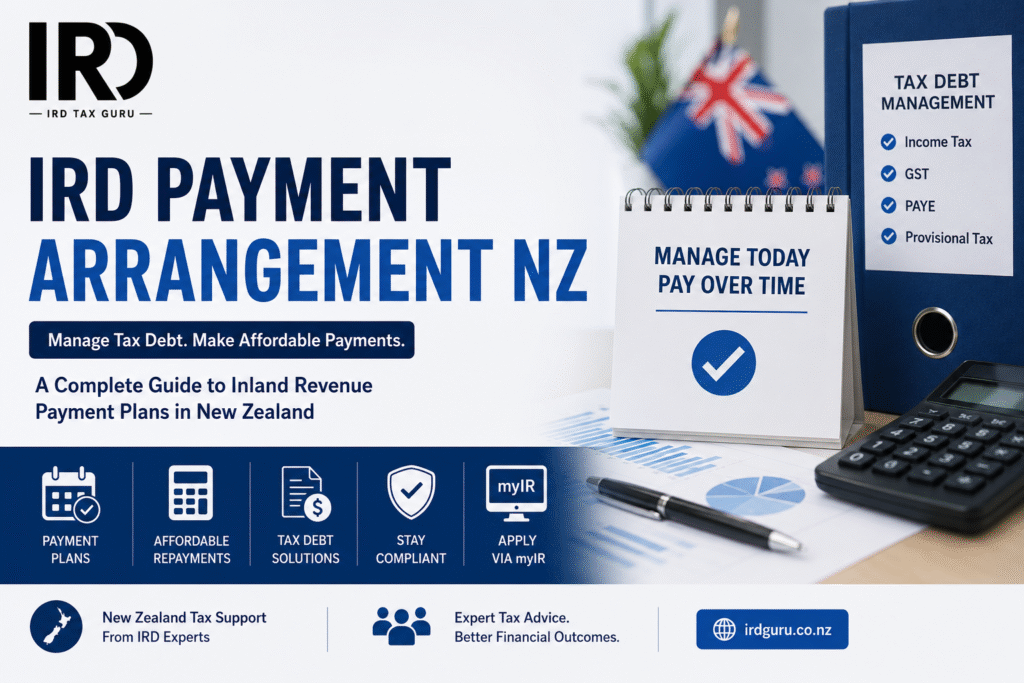 IRD Payment Arrangement NZ tax debt repayment guide for New Zealand taxpayers and businesses.