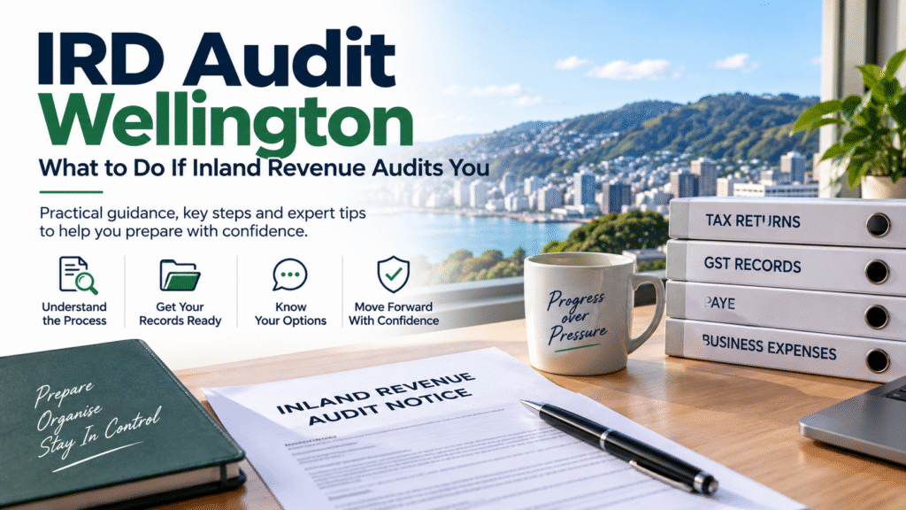 IRD audit Wellington guide for preparing tax records and responding to Inland Revenue
