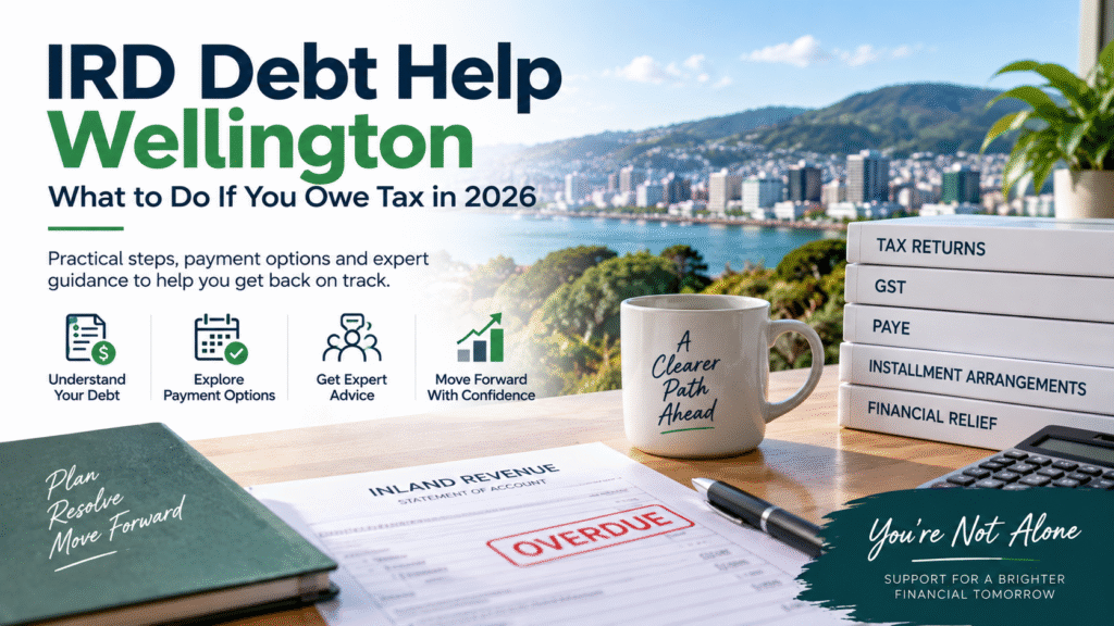 IRD debt help Wellington for managing tax debt and payment options