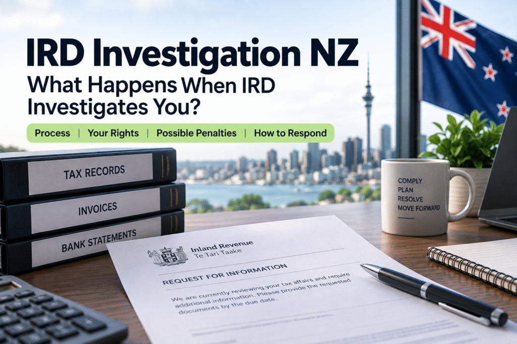 IRD investigation NZ and Inland Revenue tax investigation process