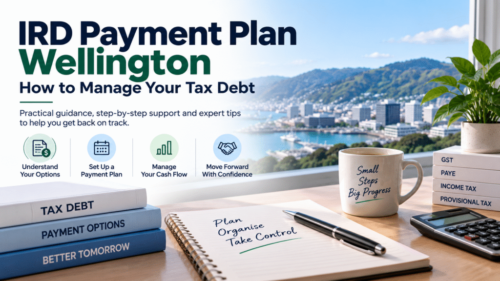 IRD payment plan Wellington for managing tax debt and instalment payments