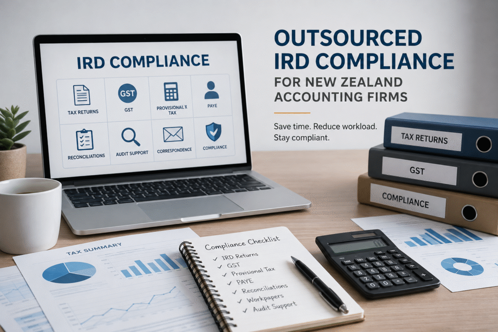 New Zealand IRD tax compliance services for accounting firms