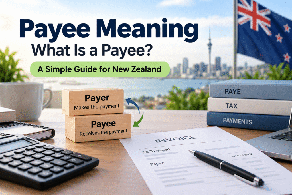 Payee meaning explained in a simple New Zealand tax guide