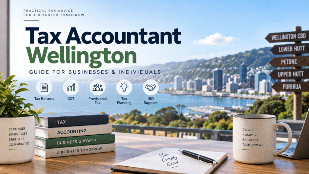 Tax Accountant Wellington for businesses and individuals